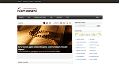 Desktop Screenshot of islamekseni.com